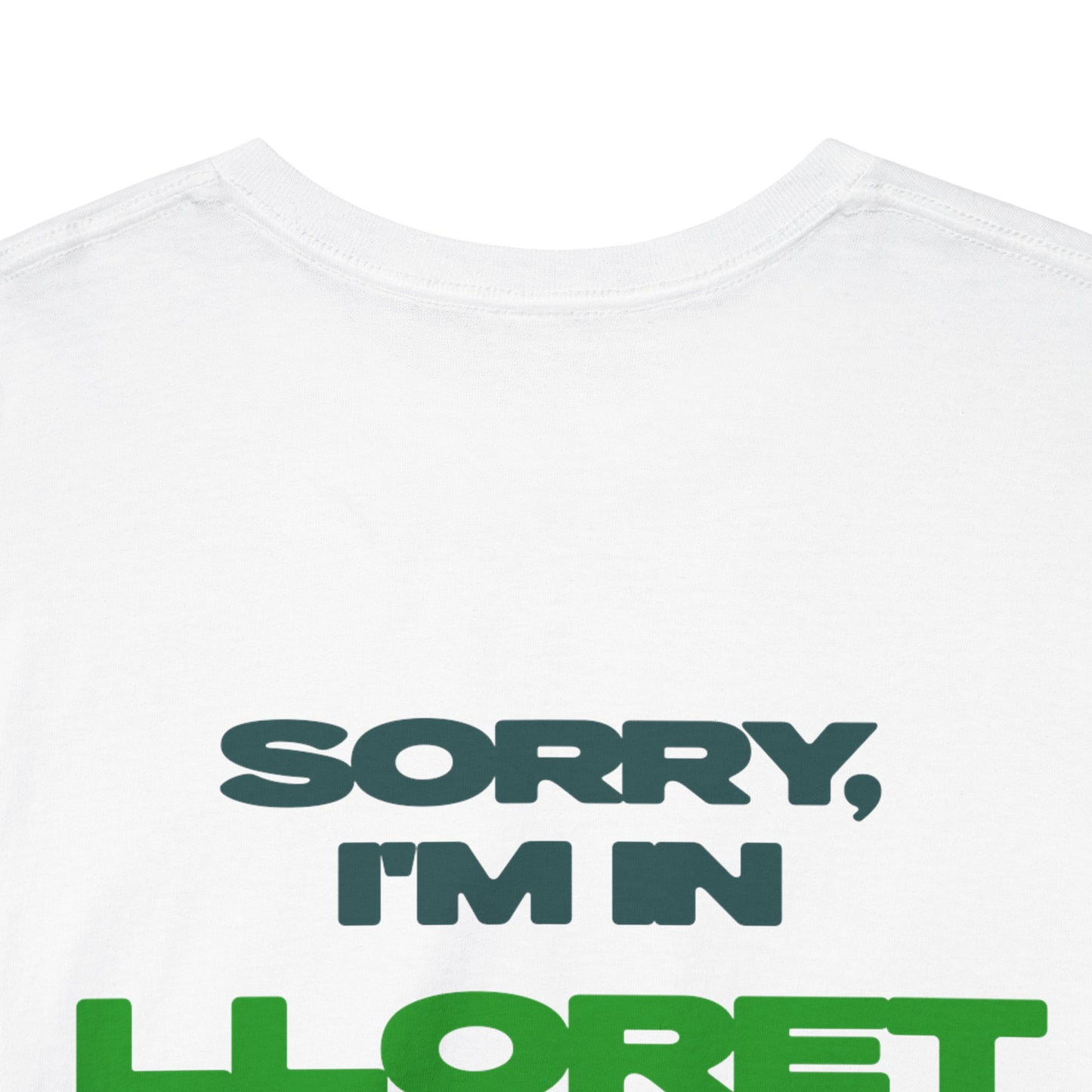 SORRY, I'M IN LLORET DEL MAR