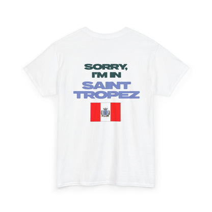 SORRY, I'M IN SAINT-TROPEZ