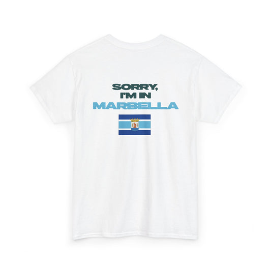 SORRY, I'M IN MARBELLA