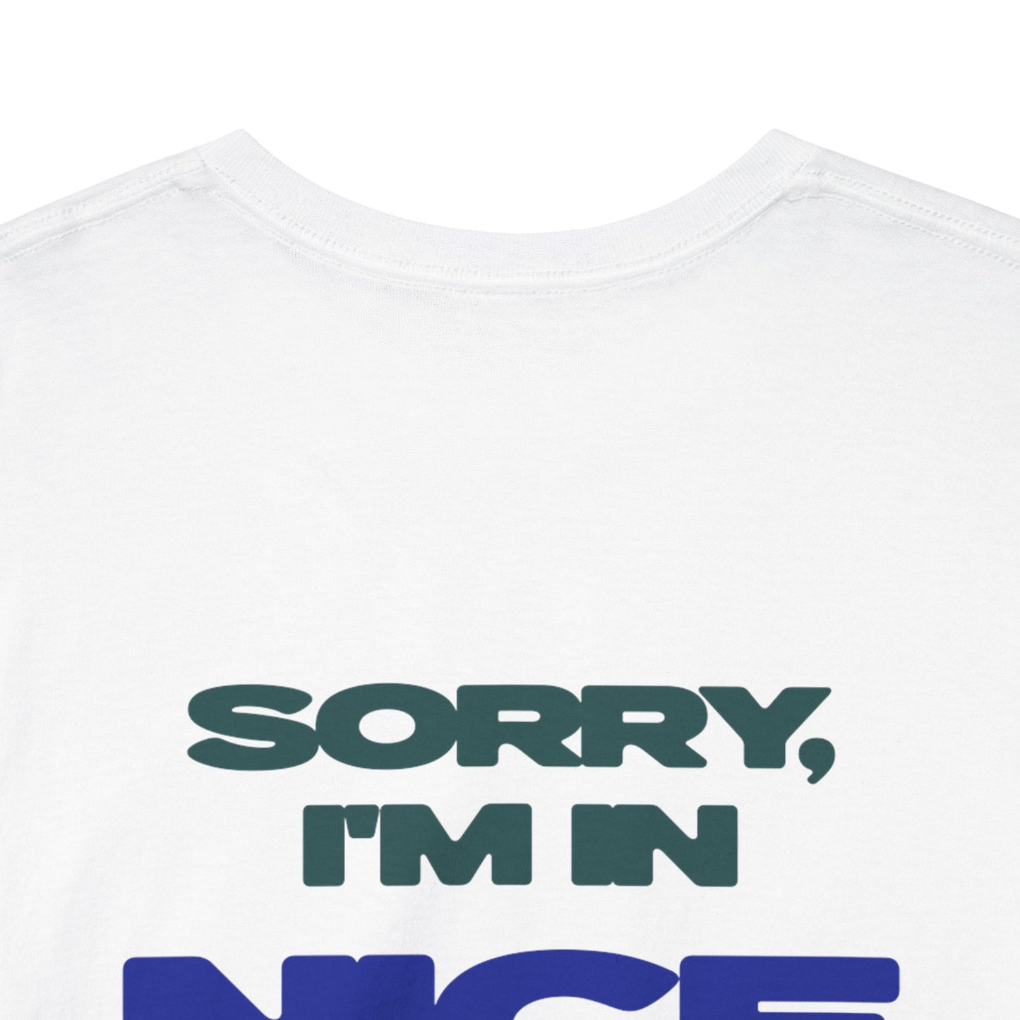 SORRY, I'M IN NICE